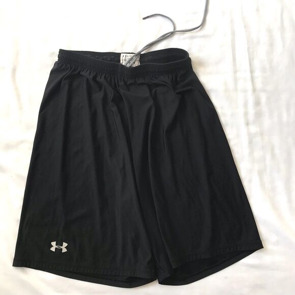 Rare Mens Under Armour Jock Loose Spandex Shorts Black Size Medium Slinky - Picture 1 of 10